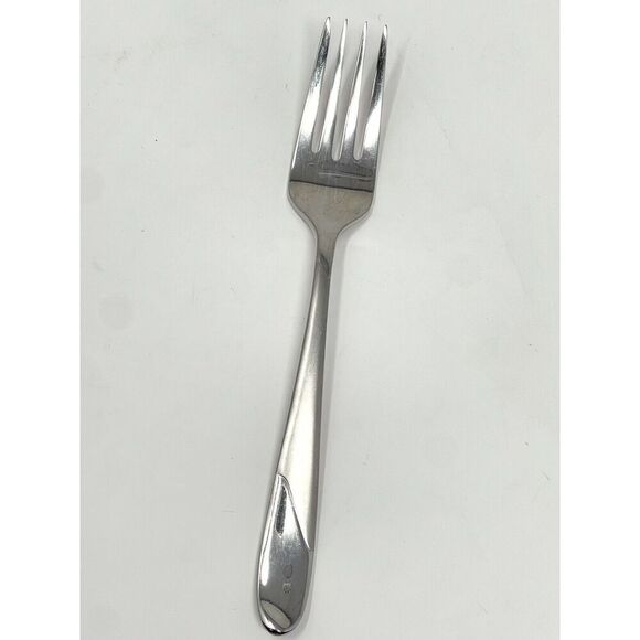 GORHAM Silver ASPEN FROSTED STAINLESS Salad FORK 7” 18/8 - Picture 1 of 6